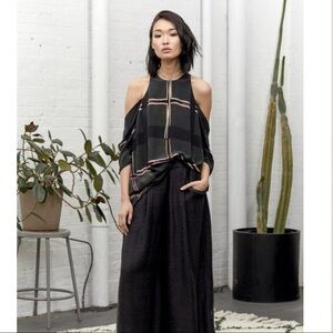 Laura Siegel 100% Silk Plaid Mini Dress